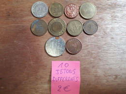 LOT 2 DE 10 JETONS DIFFERENTS - Unternehmen