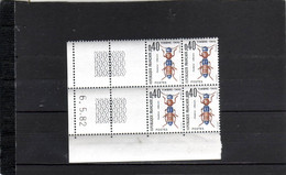 TIMBRE - TAXE N°110 - 0,40F INSECTES- 6.05.1982 - Portomarken