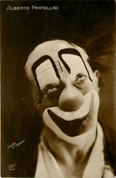 LES FRATELLINI * Alberto * Carte Photo Cirque Circus * Clown Clowns * Photo Studio V. Henry - Cirque