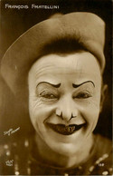 LES FRATELLINI * François * Carte Photo Cirque Circus * Clown Clowns * Photo Studio V. Henry - Circus