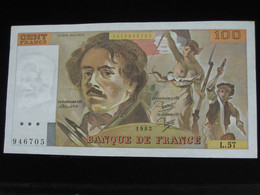 100 Cent Francs - DELACROIX  - 1982   **** EN ACHAT IMMEDIAT **** - 100 F 1978-1995 ''Delacroix''