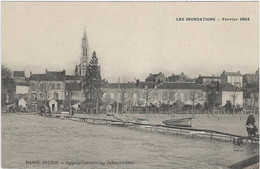 44    Basse Indre  -   Les Inondations - Fevrier 1904 - Basse-Indre