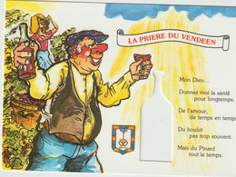 Région   Vendée: La  Prière  , Vin !1995 - Pays De La Loire