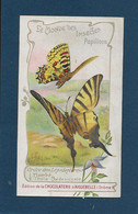 Chromo Aiguebelle 11,5 X 6.5 - Le Monde Des Insectes - Papillons - Aiguebelle