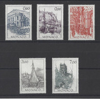 MONACO.  YT  N° 1834/1838  Neuf **  1992 - Unused Stamps