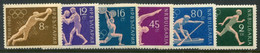 BULGARIA 1960 Olympic Games Perforated MNH / **.  Michel 1172-77 - Unused Stamps