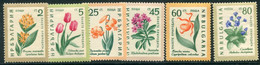 BULGARIA 1960 Flowers  MNH / **.  Michel 1164-69 - Nuevos