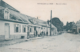 80 Noyelles Sur Mer. Rue De La Gare - Noyelles-sur-Mer