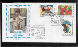 Thème Enfance - Année Internationale De L'Enfance 1979 - Italie - Enveloppe - TB - Autres & Non Classés