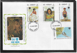 Thème Enfance - Année Internationale De L'Enfance 1979 - Kiribati - Enveloppe - TB - Sonstige & Ohne Zuordnung