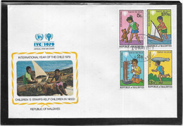 Thème Enfance - Année Internationale De L'Enfance 1979 - Maldives - Enveloppe - TB - Sonstige & Ohne Zuordnung