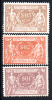 N° 1,2,3 - 1920 - 21 - Usati