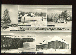 CPM Neuve Allemagne Winter In JOHANNGEORGENSTADT  Multi Vues - Johanngeorgenstadt