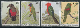 Papaouasie Nouvelle Guinée   Oiseaux       750/753 ** - Perroquets & Tropicaux