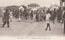 COTE D'IVOIRE ABIDJAN LE MARCHE RARE - Côte-d'Ivoire