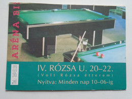 D177683  Hungary   - Handmade (cut And Glued) Commemorative Card Of A Hungarian Collector  - Pool - Lettres & Documents