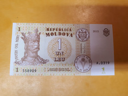 MOLDAVIE 1 LEU BILLET NEUF - Moldavie