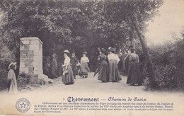 Chèvremont Chemin De Croix Circulée En 1922 - Chaudfontaine