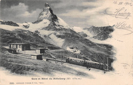 Gare Et Hotel Du Riffelberg - Cervin - Matterhorn - Zermatt - Train - Zermatt