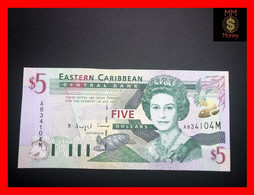 East - Eastern Caribbean  5  $  2001  P. 37  *M*  "Montserrat"   UNC - Caribes Orientales