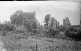 PN - 127 - INDRE ET LOIRE - CORMERY - Dépendance De L'Abbaye - Original Unique - Plaques De Verre