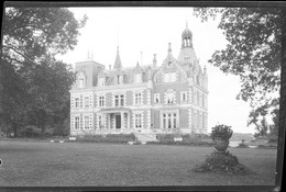 PN - 134 - INDRE ET LOIRE - LA MEMBROLLE - Chateau De L'Aubrière - Original Unique - Plaques De Verre