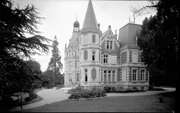 PN - 135 - INDRE ET LOIRE - LA MEMBROLLE - Chateau De L'Aubrière - Original Unique - Plaques De Verre