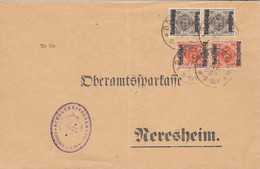 Deutsches Reich Wurttemberg Dienstpost Brief 1920 - Brieven En Documenten