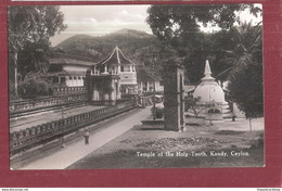 CEYLON Kandy Temple Of The Holy Tooth SRI LANKA UNUSED PLATE LTD No.38 ? OR IS IT 28 ? - Sri Lanka (Ceilán)