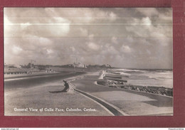 SRI LANKA (Ceylon) --COLOMBO--General View Of Galle Face Unused Plate Ltd Ceylon - Sri Lanka (Ceylon)