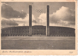 6510  AK-- BERLIN  SS  FELDPOST  1943   REICHSSPORTFELD  STADION   OLYMPIADE  Nach  LEES  Bei VELDES-LESCE BLED  OBERKRA - Spandau