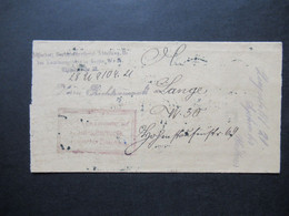 DR Infla Dienst 20.9.1922 Berlin Ortsbrief Gerichtsschreiberei / Zustellungsurkunde Marken Dienst Nr. 26 (10) Und 27 (5) - Service
