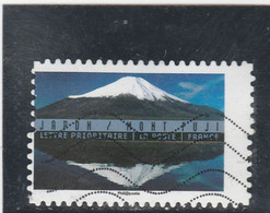 PIQUAGE + DENTELURE DECALEE SUR MONT FUJI YT 1366 - Used Stamps
