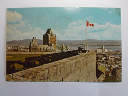 QUEBEC A Sight Of Unsurpassed Grandeur Is The View From" La Citadelle" - Québec - La Citadelle