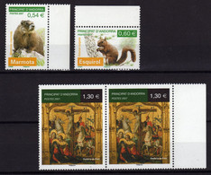 ANDORRE Andorra Lot Année 2007 MNH **  VENDU SOUS FACIALE !!! - Unused Stamps