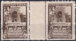 SPANIEN 1930 Mi-Nr. 539 Zwischensteg ** MNH - Nuevos