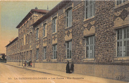 92-LA-GARENNE-COLOMBES- LES ECOLES RUE ROUSSELLE - La Garenne Colombes