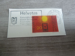 Basel - Helvetas - Flamme Philatélique - Année 1967 - - Sammlungen