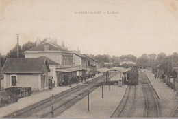 SAINT ANDRE LE GAZ - LA GARE - Saint-André-le-Gaz