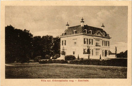 CPA AK ENSCHEDE Villa A/d. Oldenzaalsche Weg NETHERLANDS (604429) - Enschede