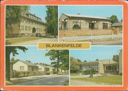 D-15827 Blankenfelde - Alte Ansichten - Karl-Liebknecht-Oberschule - Eiscafe "Tanja" - Eigenheimsiedlung - Nice Stamp - Blankenfelde