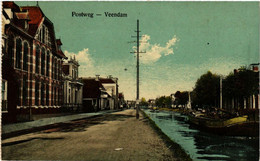 CPA AK VEENDAM Postweg NETHERLANDS (604121) - Veendam