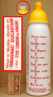 Armagnac DUCASTAING à Condom - Ancienne Bouteille Vide Humoristique En Forme De BIBERON - Licor Espirituoso