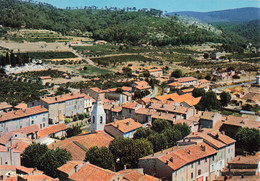 & 83 Saint Zacharie Vue Générale Aerienne CPM Cachet St Zacharie 1986 - Saint-Zacharie