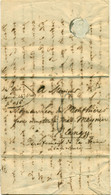 Lettre Du 24-5-1823 De Paris à Blangy-sur-Vesdre - Porto 4 Décimes - Manuscripts