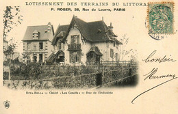 Riva Bella * Villa LES GENETS Rue Industrie * Lotissement Terrains Du Littoral , ROGER PARIS * Dos Baigneuse Art Nouveau - Riva Bella