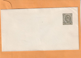 Canada Old Cover Unused - 1903-1954 Rois