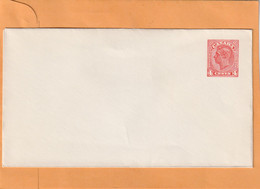 Canada Old Cover Unused - 1903-1954 Reyes