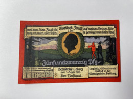 Allemagne Notgeld Schierke 25 Pfennig - Collezioni
