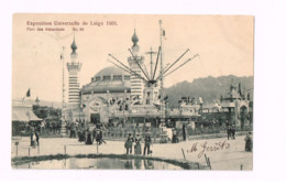 Exposition Universelle De Liège.1905.Parc Des Attractions.Expédié à Anvers. - Lüttich